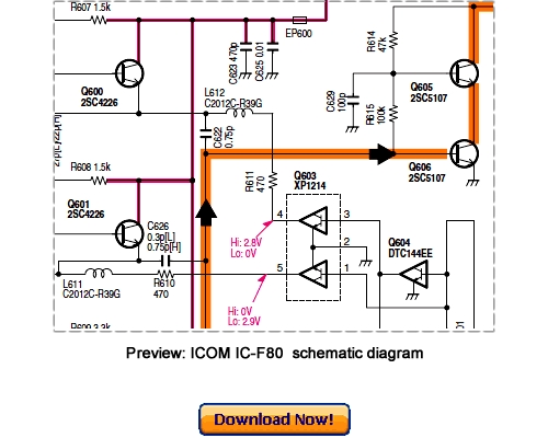 Product picture ICOM IC-F80DT, IC-F80DS, IC-F80T, IC-F80S Service Repair Manual Download