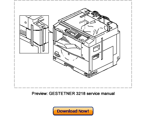 Product picture GESTETNER 3218,GESTETNER 3215S Service Repair Manual Downloa