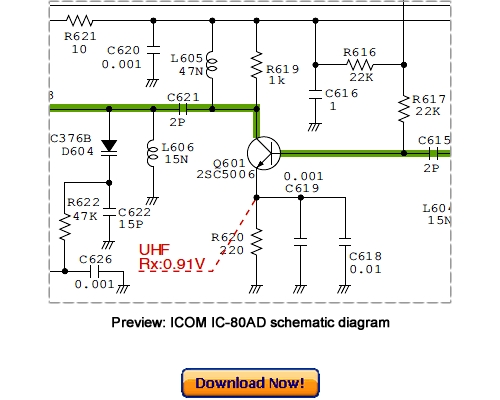 Product picture ICOM IC-80AD, IC-E80D Service Repair Manual Download