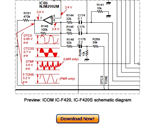Product picture ICOM IC-F410, IC-F410S, IC-F420, IC-F420S Service Repair Manual Download