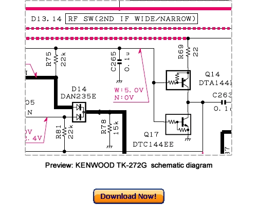 Product picture KENWOOD TK-272G Service Repair Manual Download