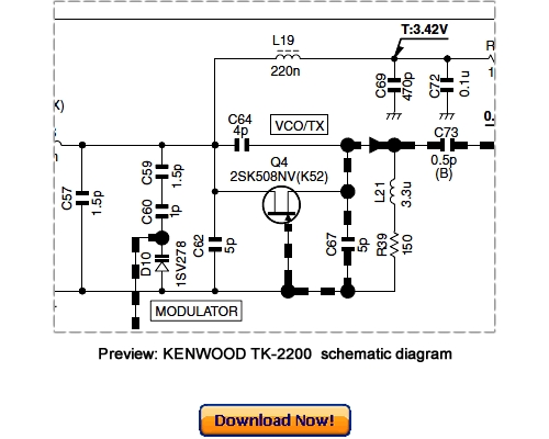 Product picture KENWOOD TK-2200 Service Repair Manual Download