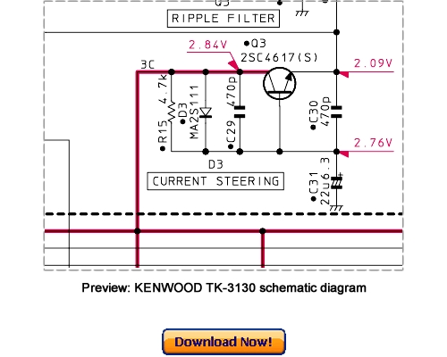 Product picture KENWOOD TK-3130, TK-3131 Service Repair Manual Download