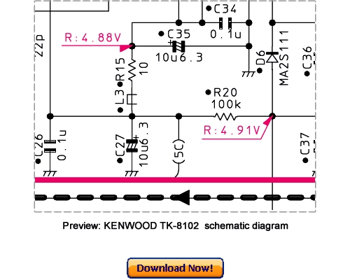 Product picture KENWOOD TK-8102 Service Repair Manual PDF Download
