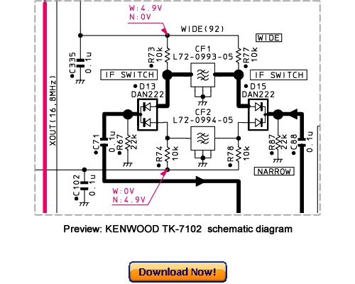 Product picture KENWOOD TK-7102 Service Repair Manual PDF Download
