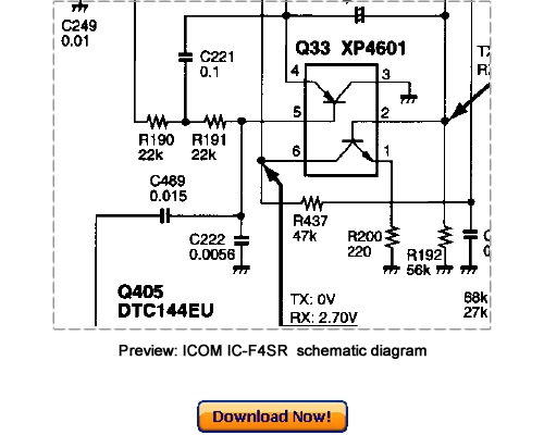 Product picture ICOM IC-F4SR Service Repair Manual Download