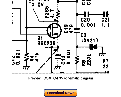 Product picture ICOM IC-F35, IC-F45 Service Repair Manual Download