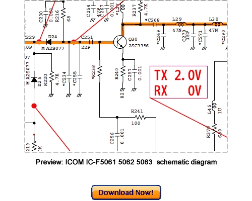 Product picture ICOM IC-F5061, IC-F5062, IC-F5063 Service Repair Manual  Download