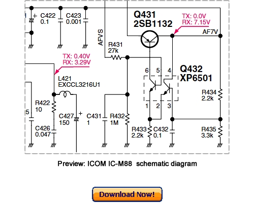 Product picture ICOM IC-M88 Service Repair Manual  Download