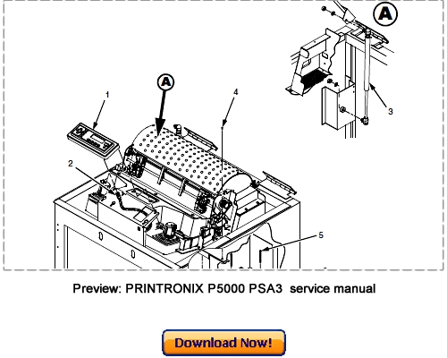 Product picture PRINTRONIX P5205 P5206 P5208 P5210 P5215 P5220 Service Repair Manual Download