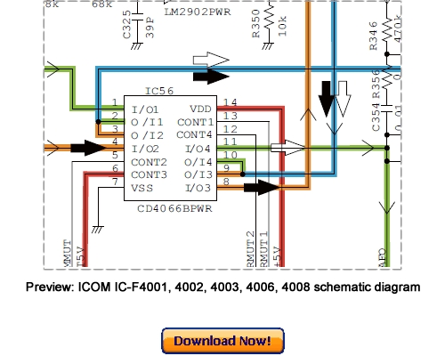 Product picture ICOM IC-F4001 IC-F4002 IC-F4003 IC-F4006 IC-F4008 Service Repair Manual Download
