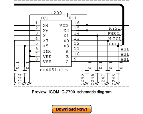 Product picture ICOM IC-7700 Service Repair Manual Download