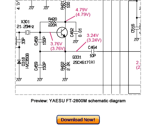 Product picture VERTEX YAESU FT-2800M Service Repair Manual Download