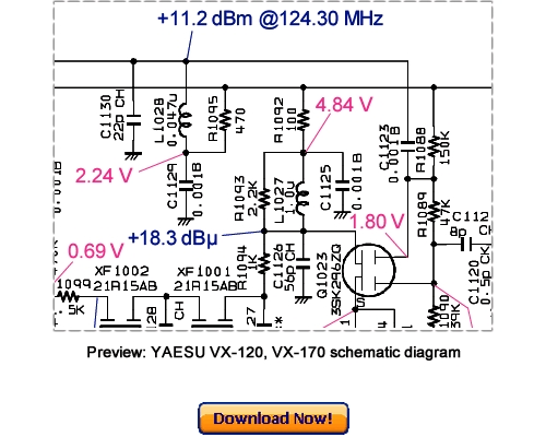 Product picture VERTEX YAESU VX-120, VX-170 Service Repair Manual Download