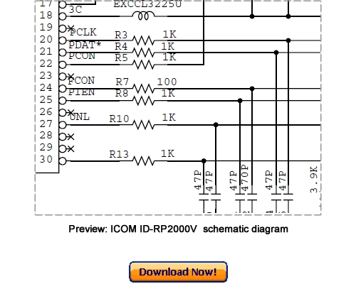 Product picture ICOM ID-RP2000V Service Repair Manual Download