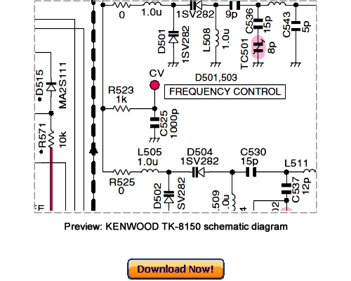 Product picture KENWOOD TK-8150 Service Repair Manual PDF Download