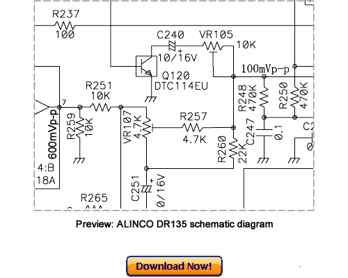 Product picture ALINCO DR-135 DR-235 DR-435 Service Repair Manual Download