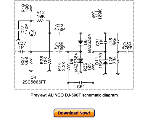 Product picture ALINCO DJ-596T DJ-596E Service Repair Manual Download