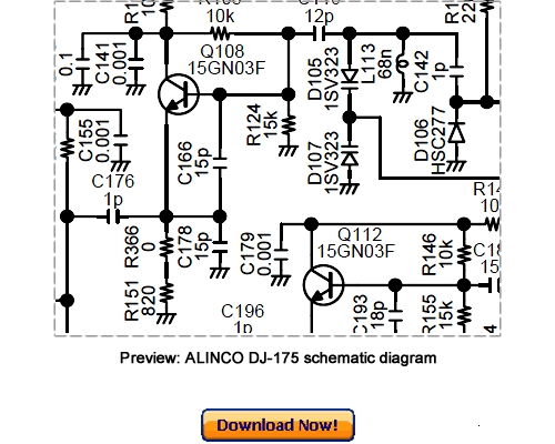 Product picture ALINCO DJ-175 Service Repair Manual Download