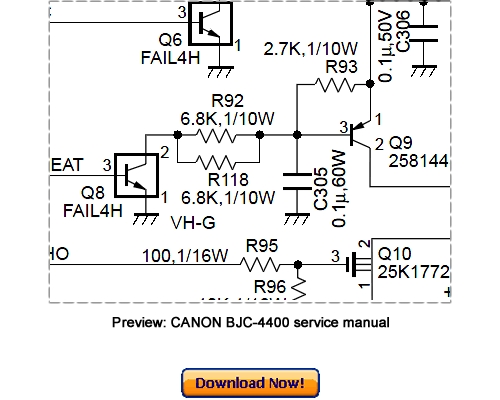 Product picture CANON BJC-4400 Service Repair Manual Download